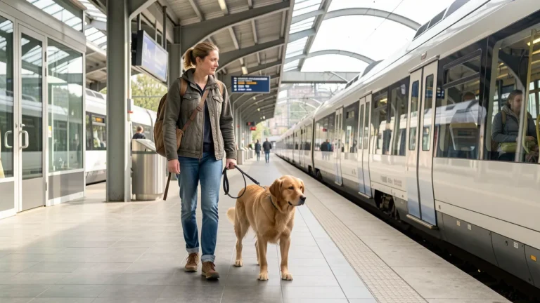 Voyager en train avec son chien en Europe, règles et astuces par pays