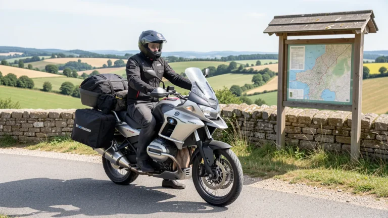 Premier road trip à moto: préparer un itinéraire sûr et réaliste