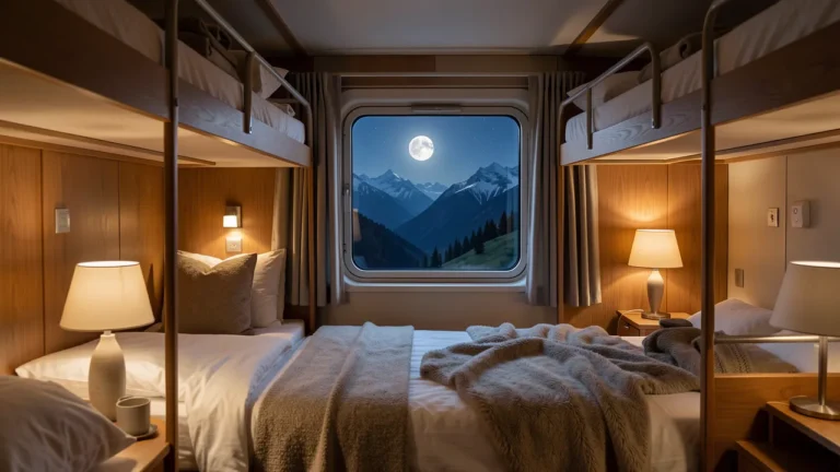 Voyager en train de nuit en Europe, destinations, budgets et sommeil à bord
