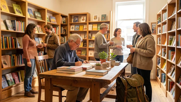 Intégrer une tournée de dédicaces au lancement d’un livre